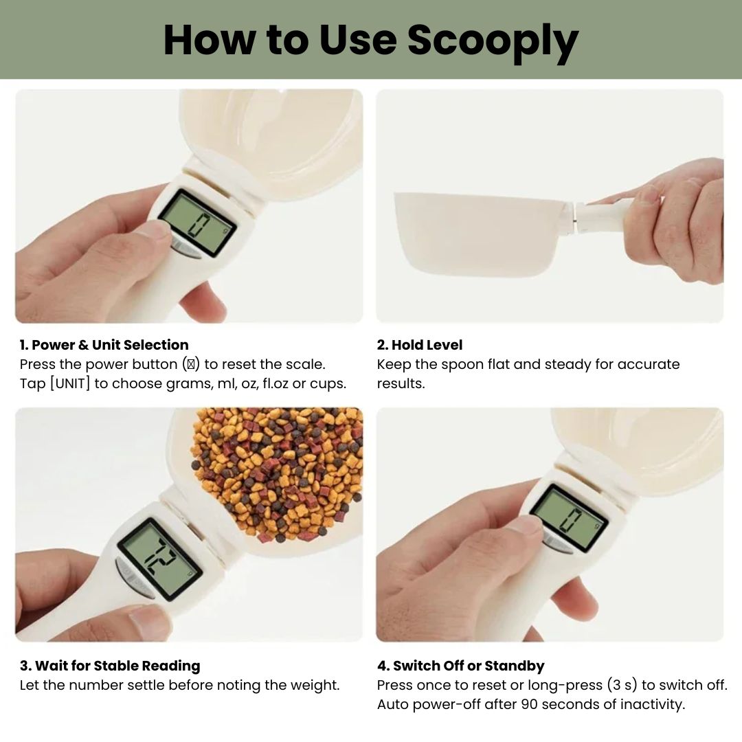 Scooply™ – Precise portions. Every time.