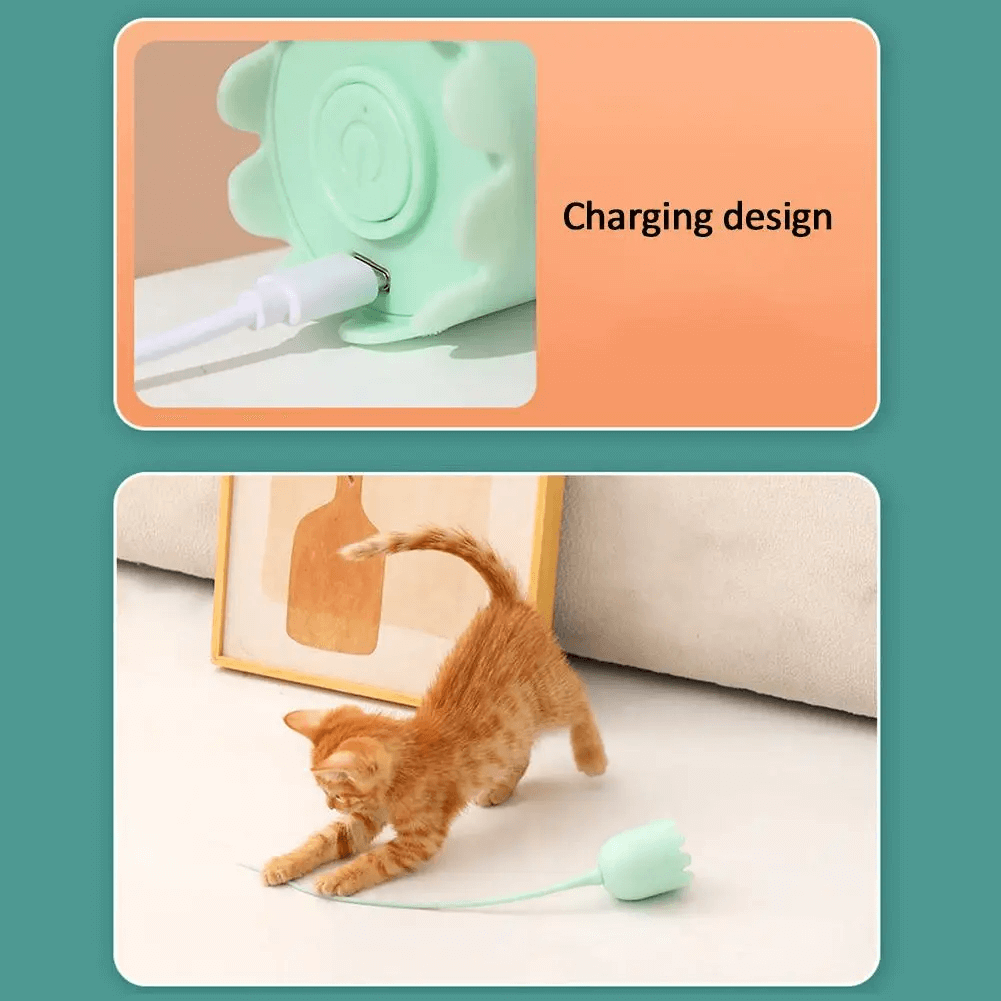 CuddlePet™ MagicTail Spinner - Unique cat fun