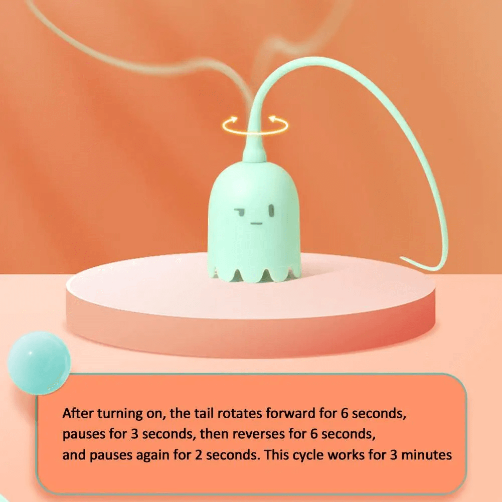CuddlePet™ MagicTail Spinner - Unique cat fun