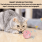 CuddlePet™ Catnip Play Ball – Interactive sound toy