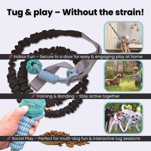CuddlePet™ Tugger Play together! Indoors & outdoors